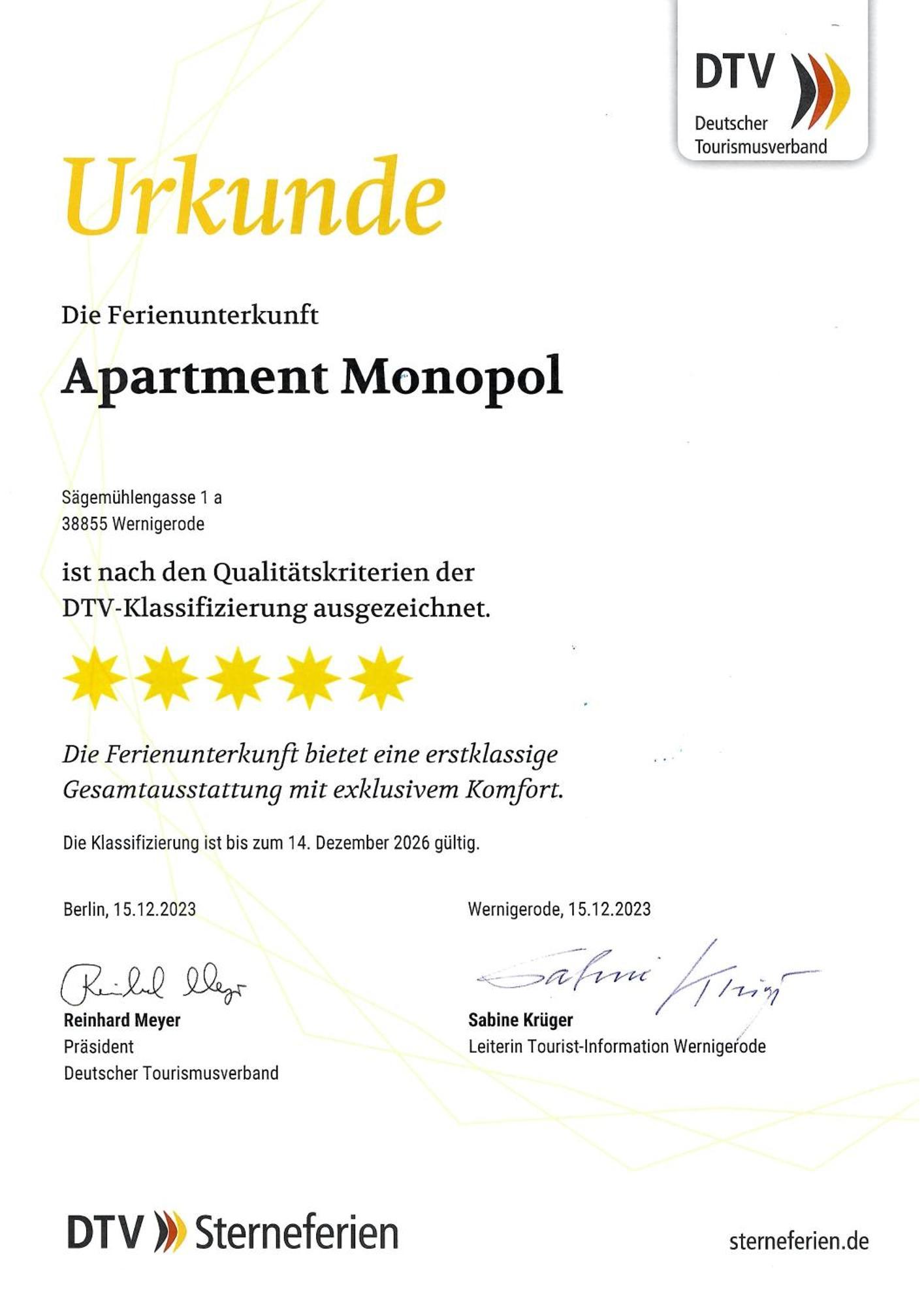 Monopol Apartments Wernigerode Eksteriør bilde